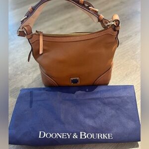 Dooney and Burke 100% Leather Caramel Satchel